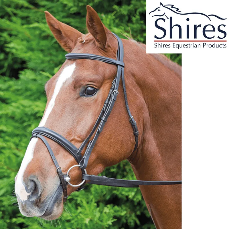 Shires Aviemore Comfort Fit Bridle - Black 